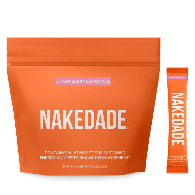 Electrolytes Powder Packets - Strawberry Lemonade | Nakedade