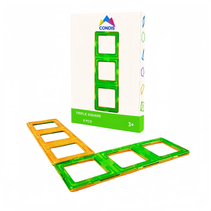 Condis Magnetische Bausteine Erweiterungsset Super Rechteck 6 Stück