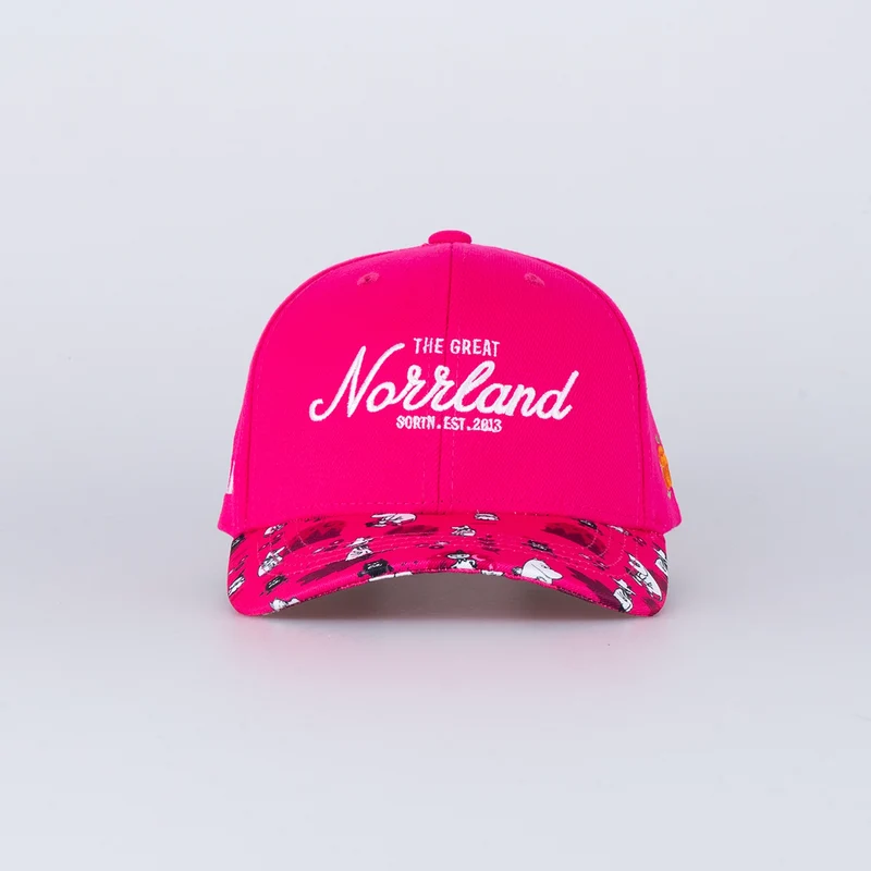 GREAT NORRLAND KIDS KEPS - MUMIN HOOKED HOT PINK