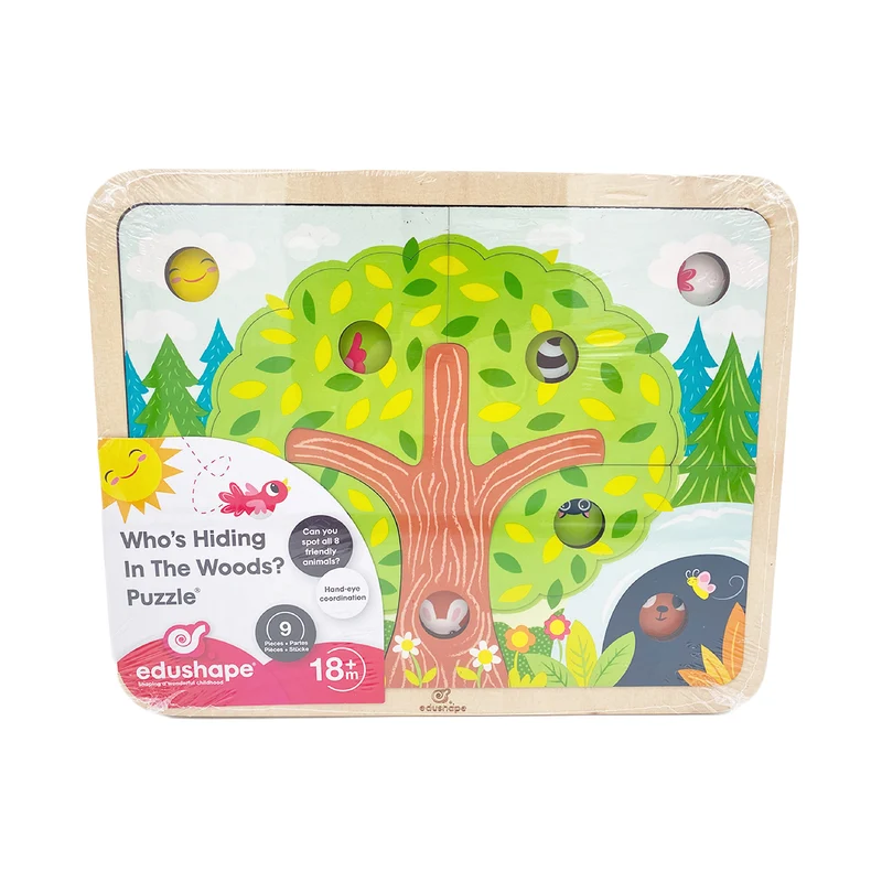 Who's Hiding in the Woods? Puzzle