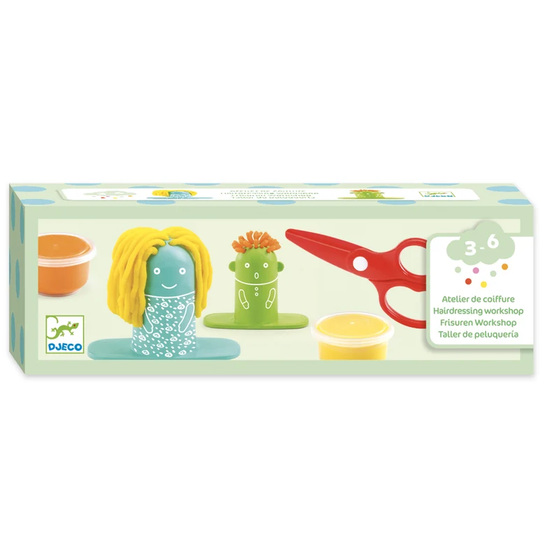 Djeco Lera Hairdressing Workshop (2 burkar & 2 huvud)