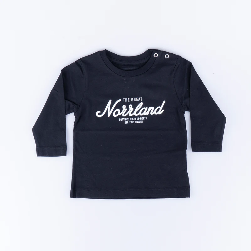 GREAT NORRLAND LONGSLEEVE - BLACK
