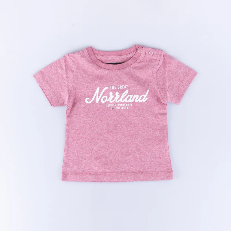 GREAT NORRLAND KIDS T-SHIRT - PINK