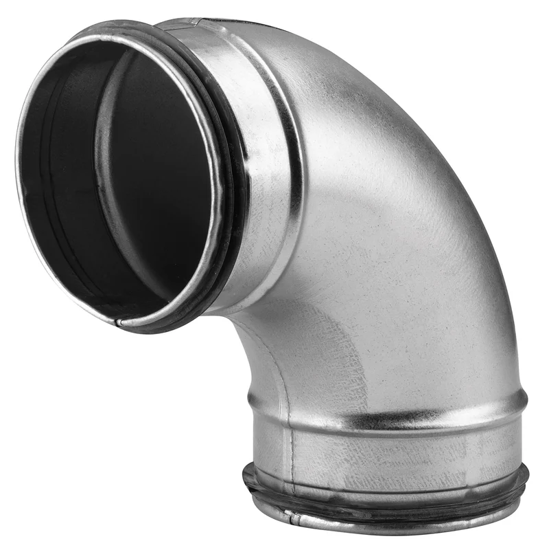 VENTILATIONSBÖJ 125MM 90 GRADER SPIRO