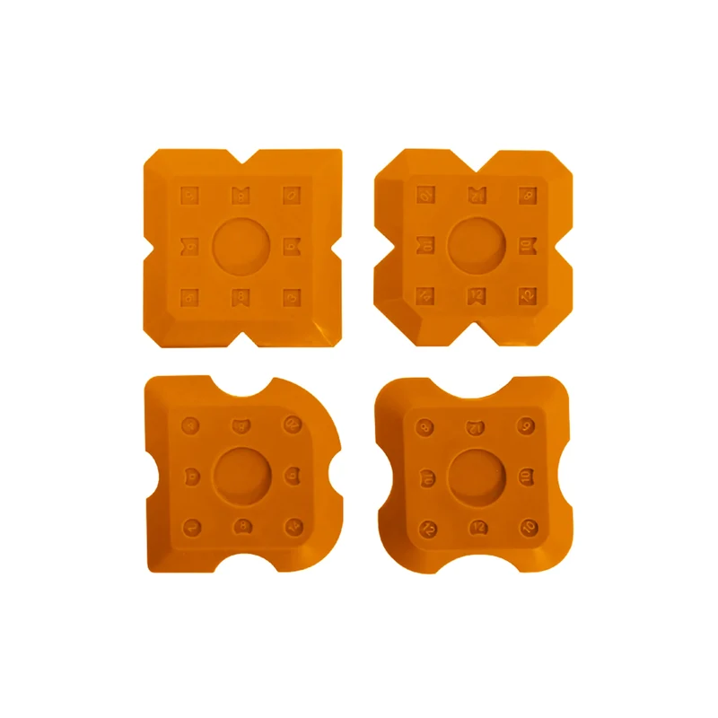FOGVERKTYG TEBO SILIKONUTJÄMNARE 4-PACK
