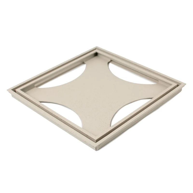 TILE IN BRUNN GOLVBRUNNSSIL 200X200MM SANDSTEN