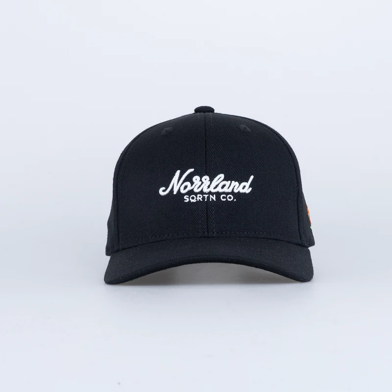 GREAT NORRLAND KIDS KEPS - HOOKED BLACK