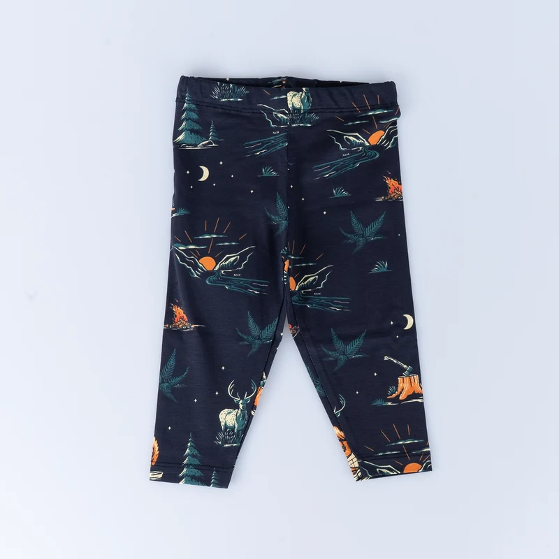 KIDS TIGHTS - TIMBER BLACK