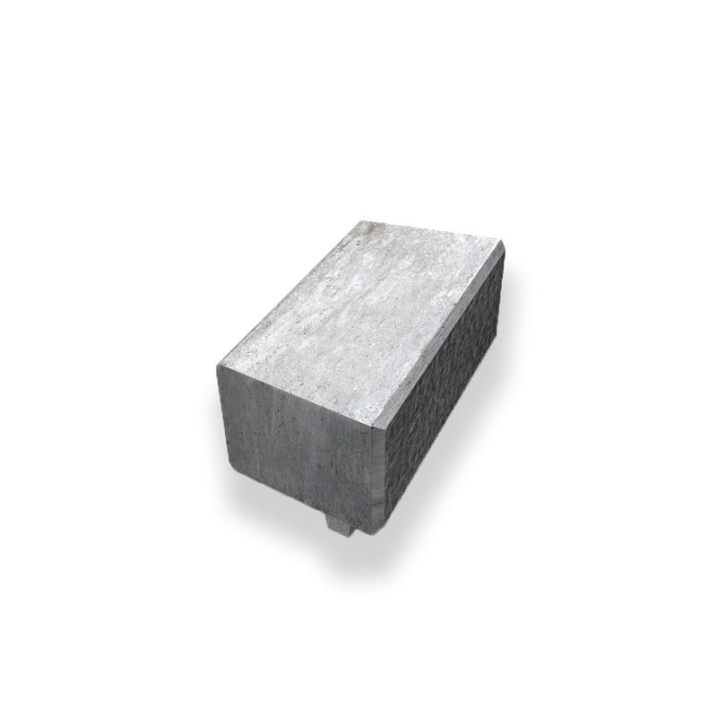 MURSTEN MEGAWALL TOPPSTEN 400X200X150MM GRÅ