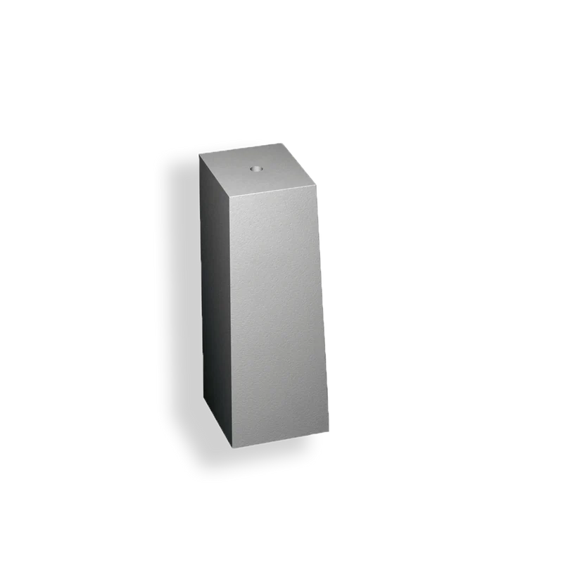PLINT 500 JUSTERBAR M16 185X185X500MM GRÅ