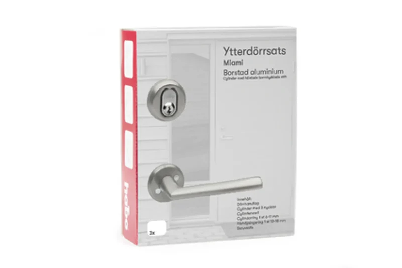 YTTERDÖRRSATS MIAMI BORSTAD ALUMINIUM
