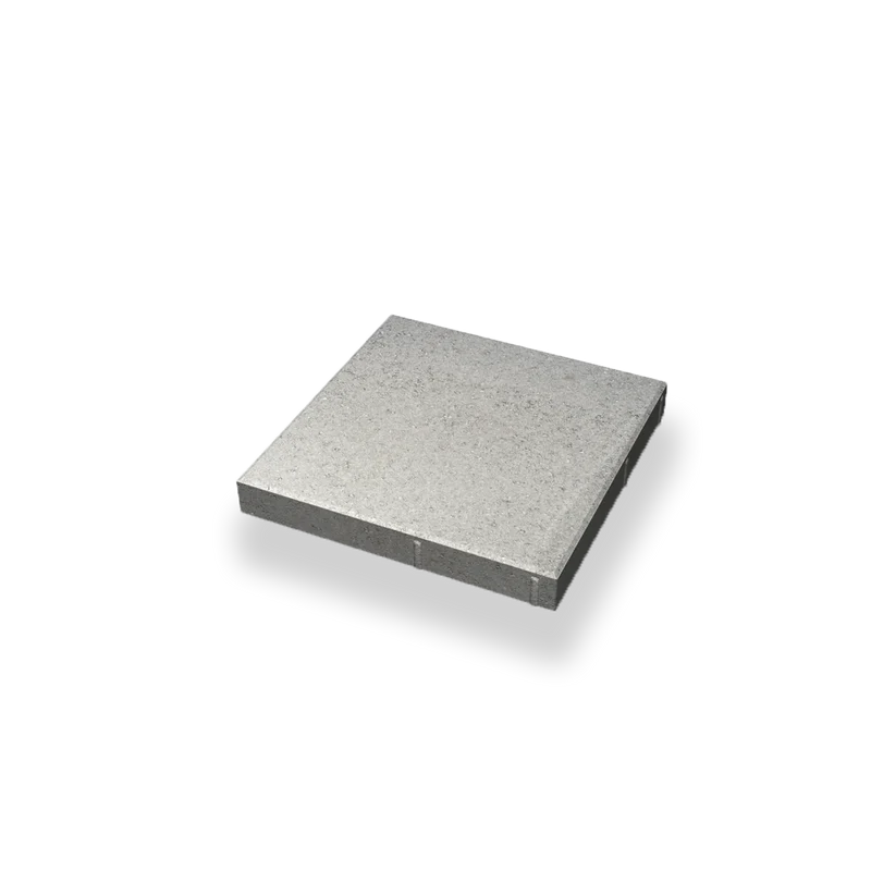 MARKSTEN SLÄT GRÅ 400X400X50MM FASAD