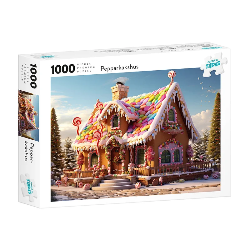 Tildas Pussel Pepparkakshus (1000 bitar)