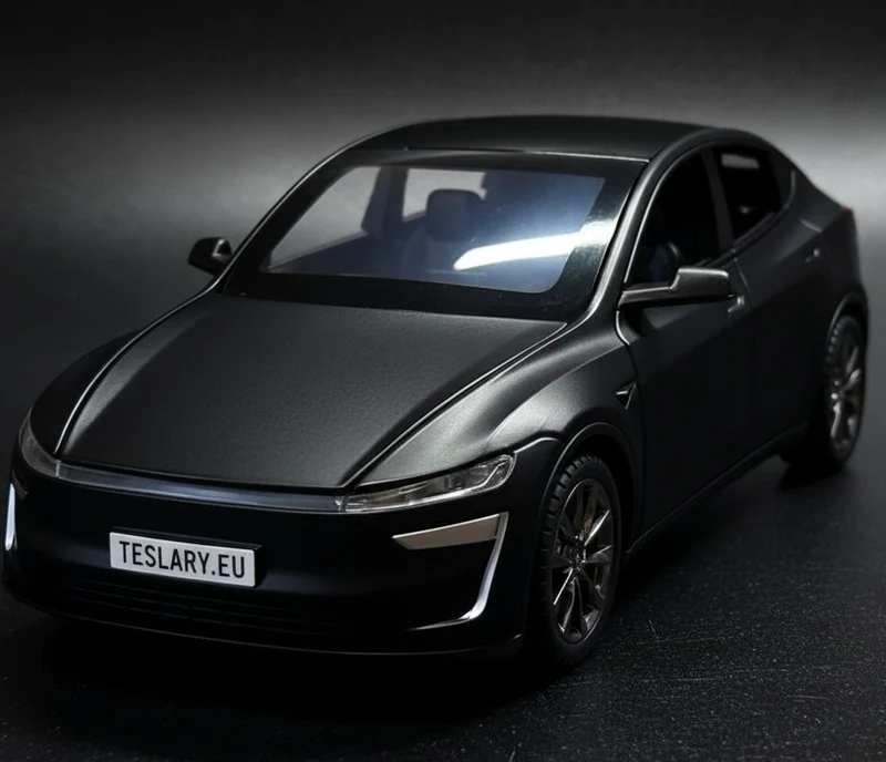 Tesla Model Y+ Juniper inofficiell skala 1:32 Model Samlarobjekt eller leksak