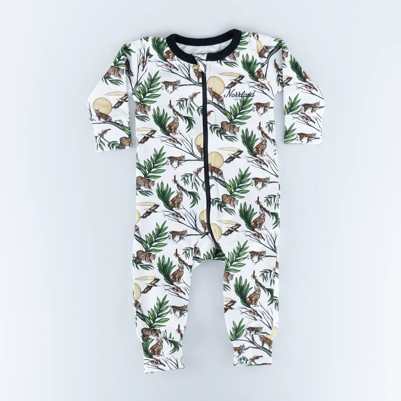 TGN SCRIPT JUMPSUIT - HAVTORN WHITE