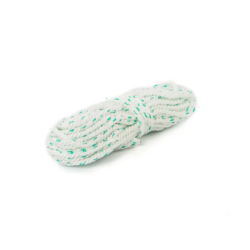 KAKELSNÖRE VIT/GRÖN 5MM 15M
