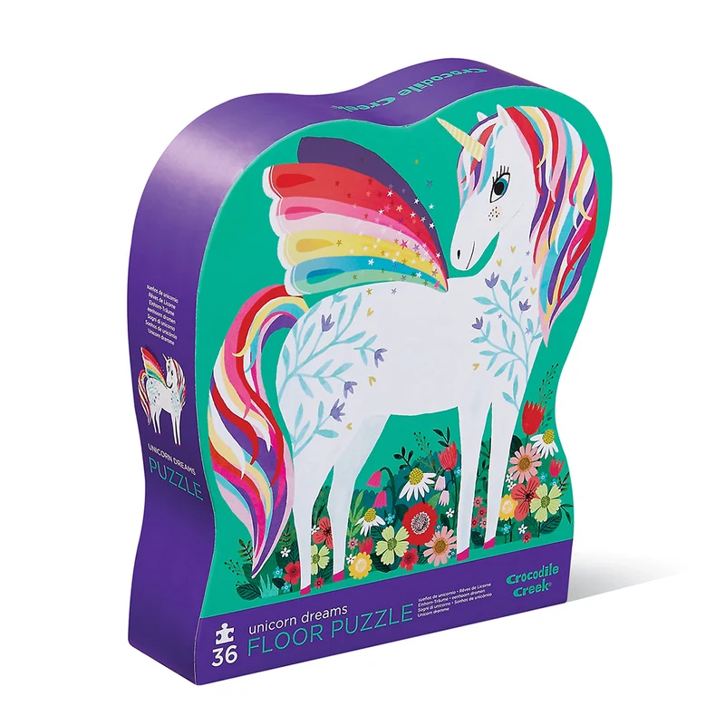 Crocodile Creek Golvpussel Unicorn Dreams (36 bitar)