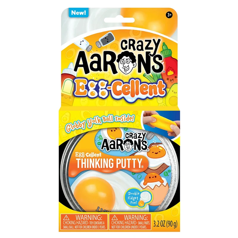 Crazy Aarons Tänjbar lera Eggcellent (10cm, 91g)