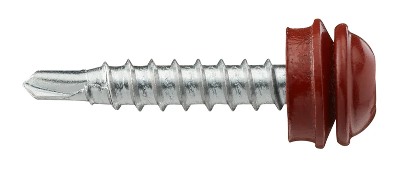 VINDSKIVESKRUV STÅL UTV MÖRKRÖD 4,2X25MM