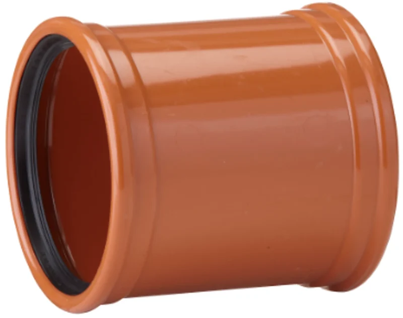 DUBBELMUFF MARKRÖR DN 160MM PVC