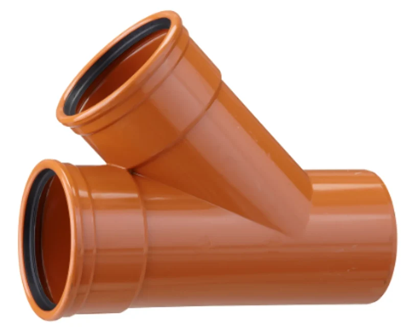 GRENRÖR MARKRÖR 160/110MM 45 GRADER PVC