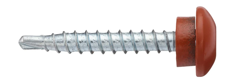 FASADSKRUV TEGELRÖD 4,8X35MM 100ST
