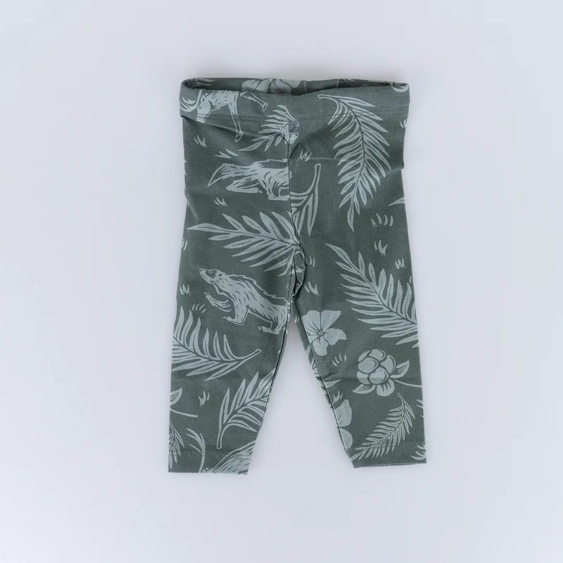 KIDS TIGHTS - JÄRVEN OLIVE