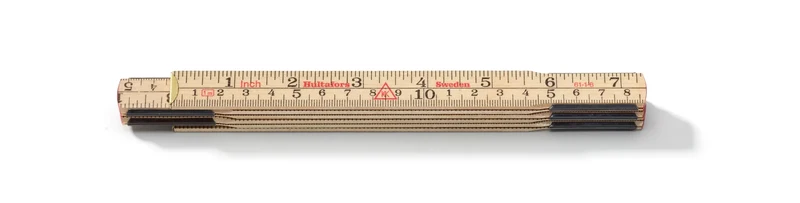 TUMSTOCK MED TUM OCH MILLIMETERSKALA 1 METER HULTAFORS 61
