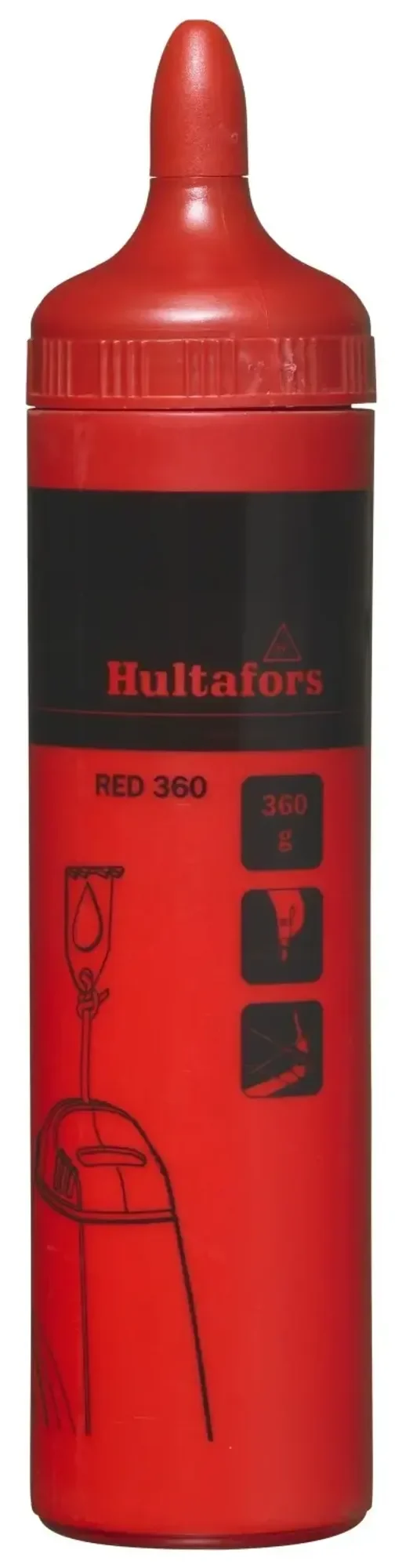 SNÖRSLÅKRITA RÖD 360G