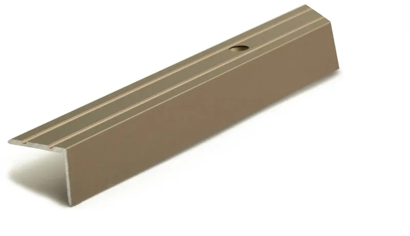TRAPPKANTSLIST A36 CHAMPAGNE 100CM 20X2