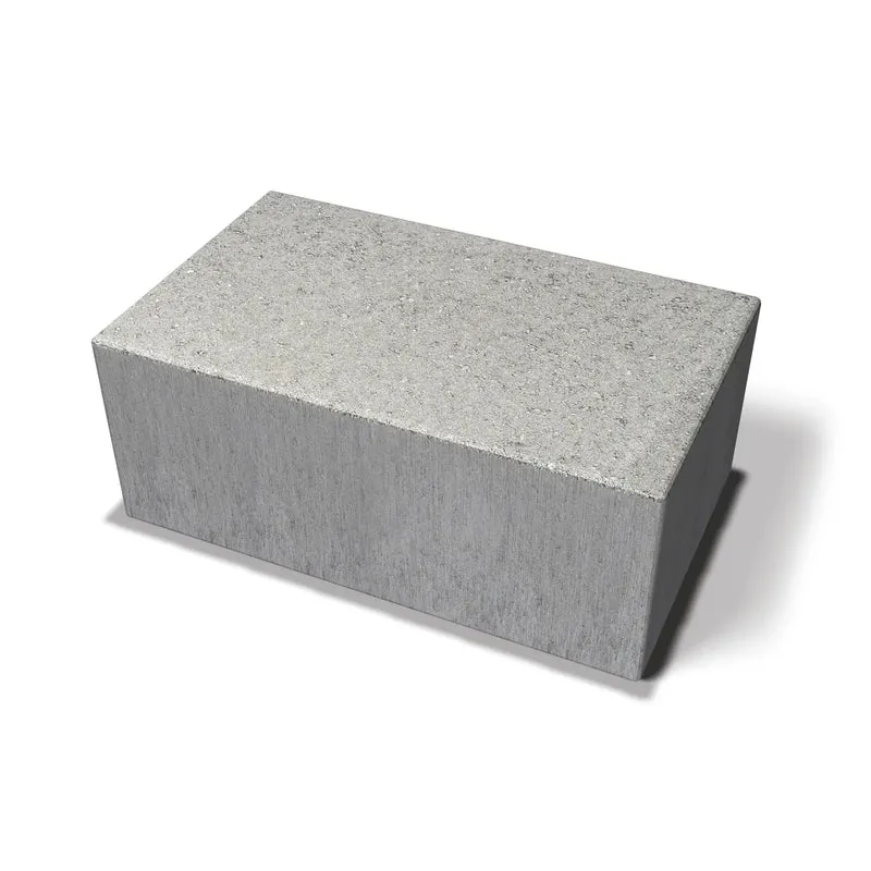 MURSTEN LABYRINT SKARP GRÅ 35X21X14