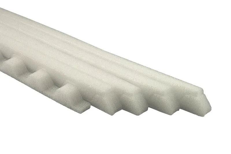 TÄTNINGSLIST 10ST/FP ESSLON VIT PLASTTAK