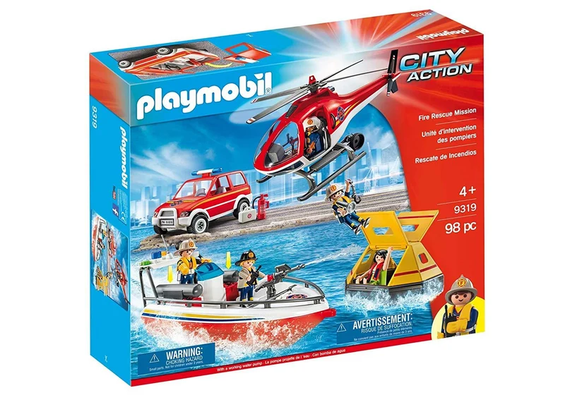 playmobil 9319 City Action Fire Rescue Mission
