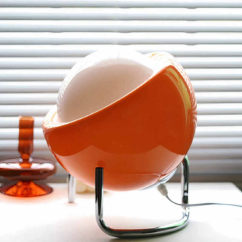 Bordslampa Retro Glas LED Sänglampa
