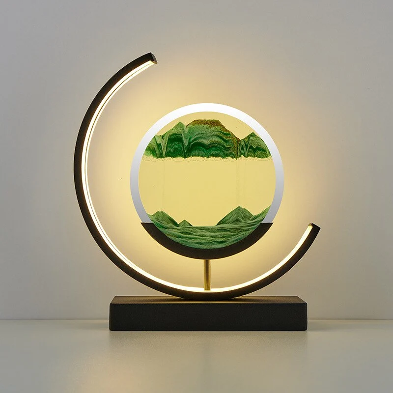 Bordslampa Modern LED Sandkonstljus