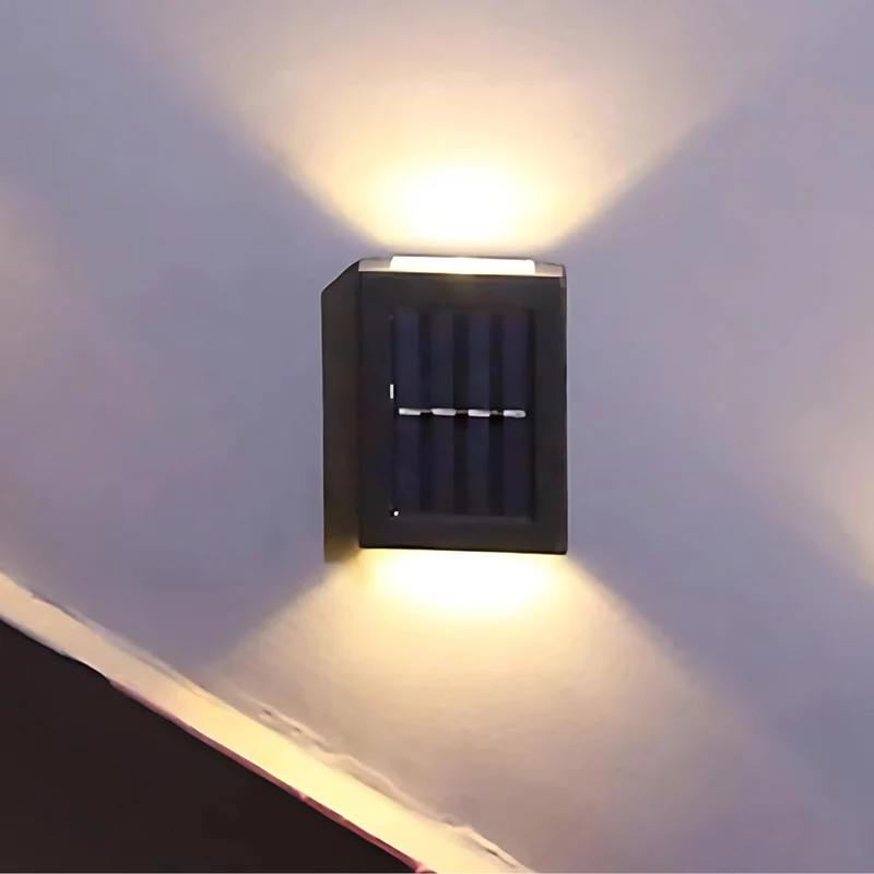 Solenergi Vägglampor Utomhus Vattentät LED Lampa