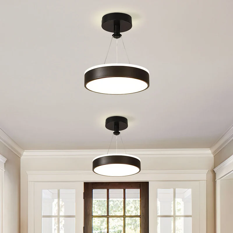 Stylish modern metal LED pendant lamps