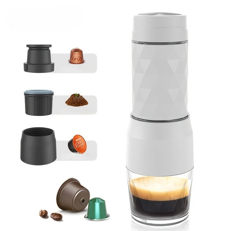 Portabel Manuell Kaffebryggare för Resa