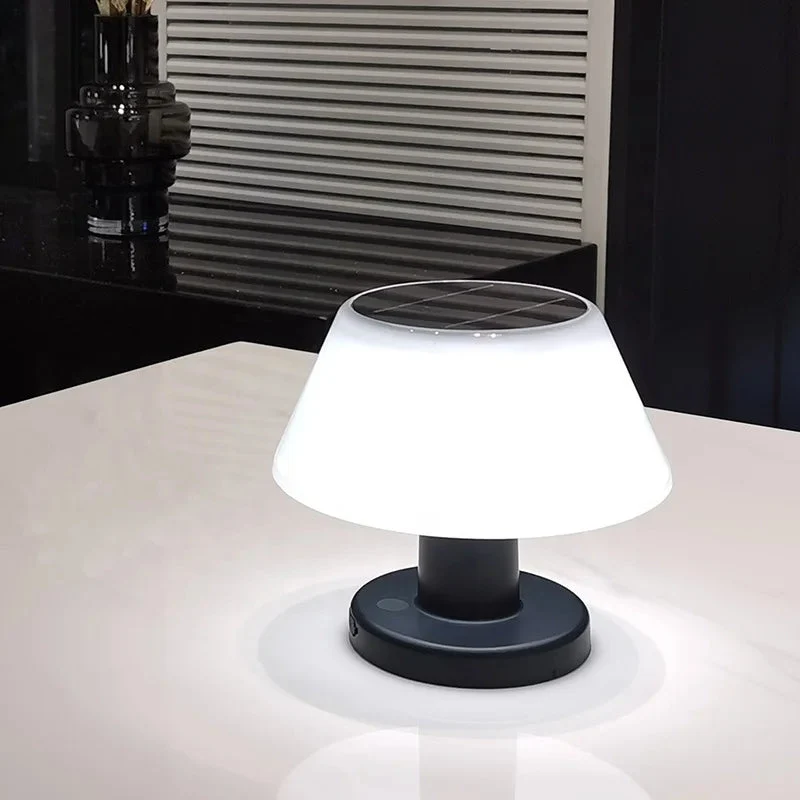 Bordslampa med modern solenergi LED-design