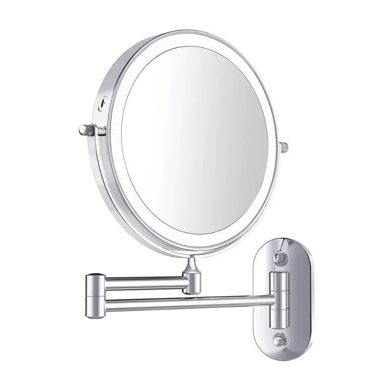 Genopladelig LED Makeupspejl med 5x Forstørrelse
