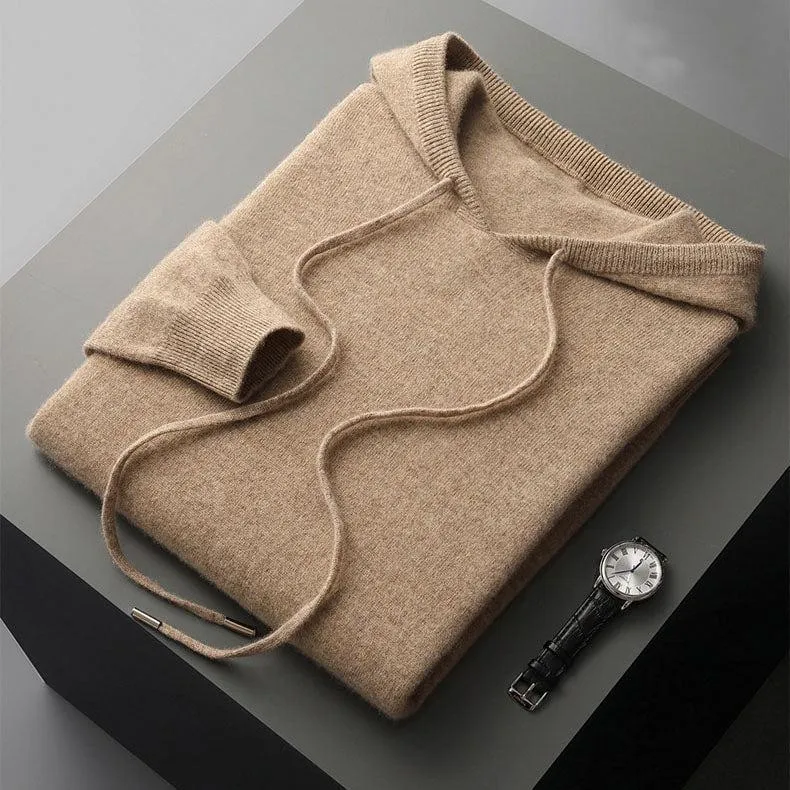 Blød Merinould Hoodie til Mænd - Komfort og Stil
