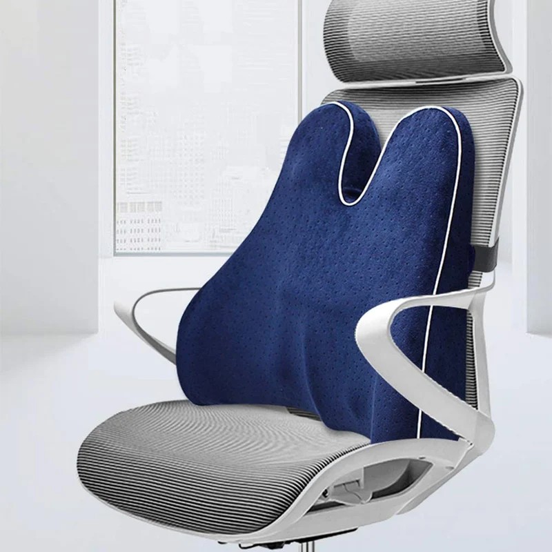 Memory Foam Lumbarsupportskudde för Ryggont