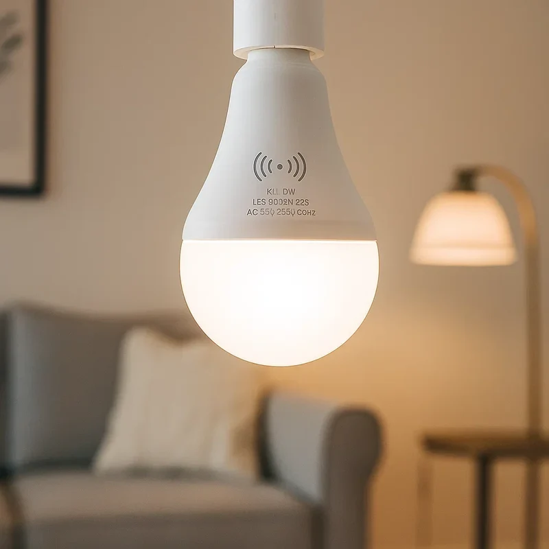 LED rörelsesensor inomhus säkerhetslampa