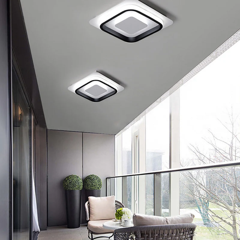 LED Taklampa Modern Geometrisk Inbyggd Montering