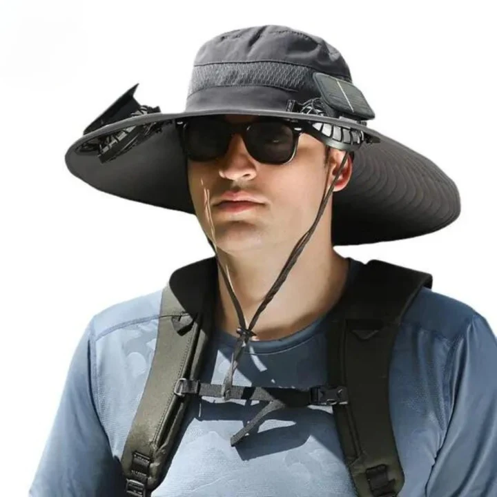 Smarte Solhat med Integreret Solenergi Ventilator – BreezeCap