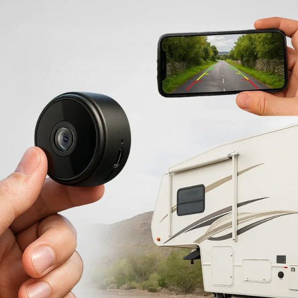 Trådløs HD Bagkamera til Campingvogne, Lastbiler og Trailer