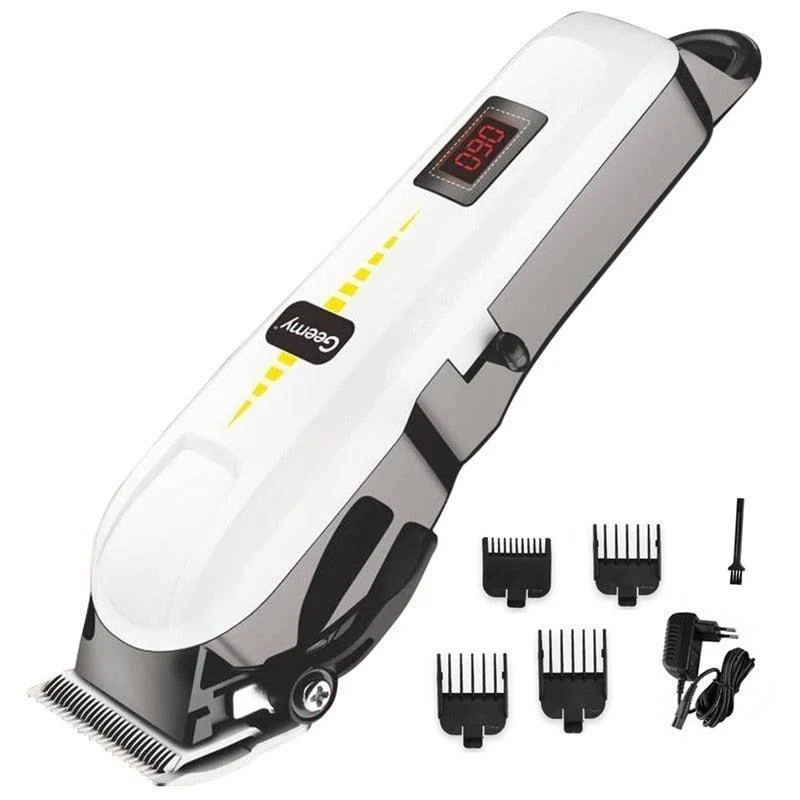 Trådløs Hårtrimmer med Genopladelig Batteri – Præcis Klipning