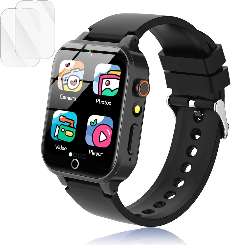 Børnesmartwatch med Berøringsskærm, Spil og Kamera