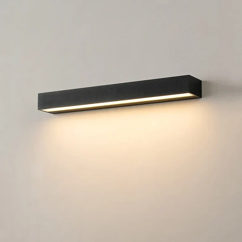 Udendørs LED Væglampe IP65 - Moderne Design & Varm Belysning