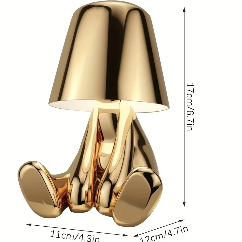 Skøn Guld Bordlampe til Elegant Belysning